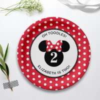 Minnie Mouse | Red & White Polka Dot Birthday