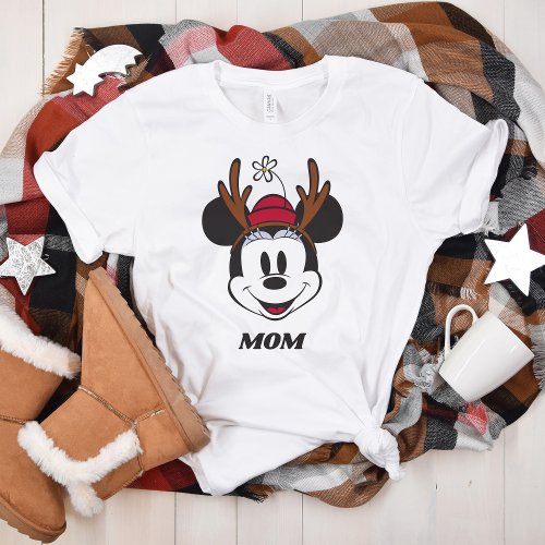 Minnie Mouse  Reindeer Antlers T_Shirt