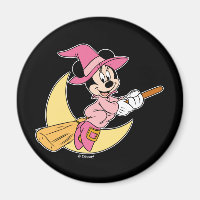 Minnie Mouse Riding Witch Broom