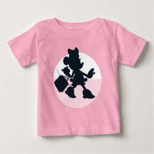 Minnie Mouse Shopping Silhouette Baby T-Shirt