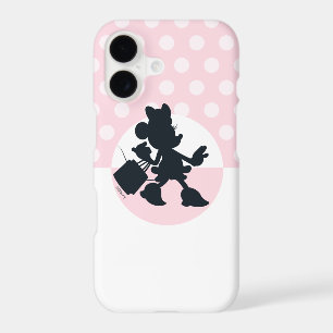 Minnie Mouse Shopping Silhouette iPhone 17 Case