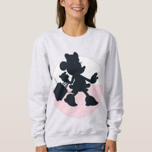 Minnie Mouse Shopping Silhouette Sweatshirt