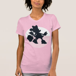 Minnie Mouse Shopping Silhouette T-Shirt