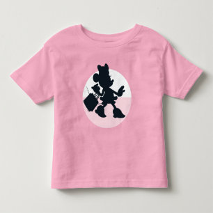 Minnie Mouse Shopping Silhouette Toddler T-shirt