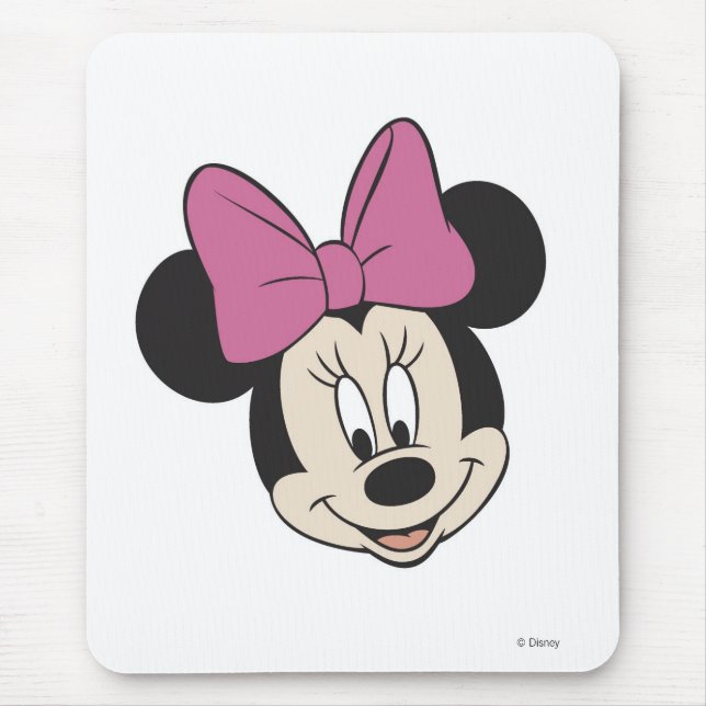 Minnie Mouse Smiling Mouse Pad (Front)