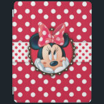 Minnie Mouse | Smiling on Polka Dots iPad Smart Cover<br><div class="desc">Minnie Polka Dot Frame</div>