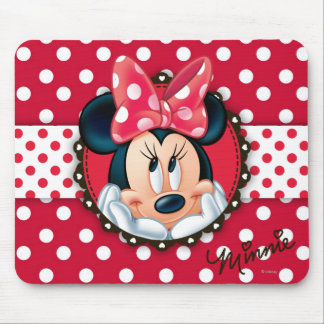 Minnie Mouse | Smiling on Polka Dots Pad