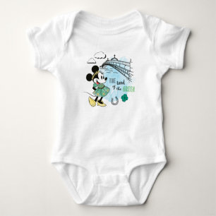 Minnie Mouse St. Patrick's Day - Land of the Gre Baby Bodysuit