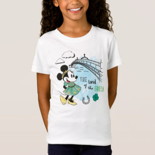 Minnie Mouse   St. Patrick's Day - Land of the Gre T-Shirt