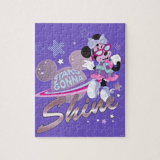 Minnie Mouse Stars Gonna Shine Jigsaw Puzzle (Vertical)