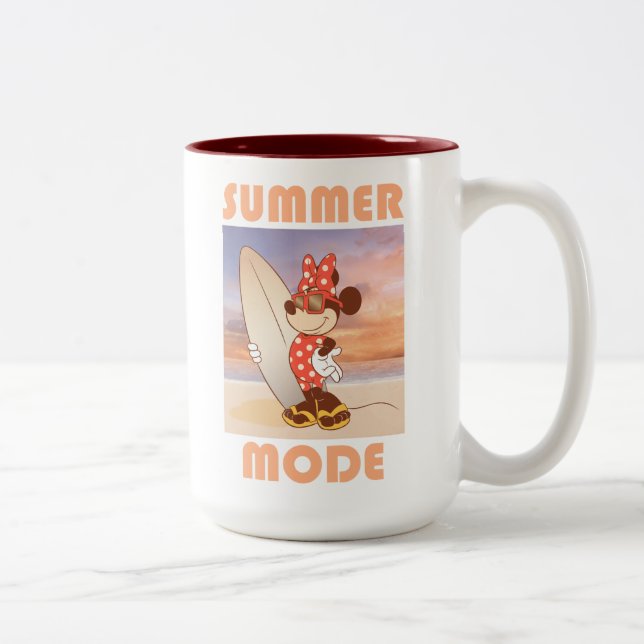 Minnie Mouse | Summer Mode Two-Tone Coffee Mug (Right)