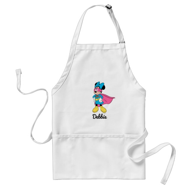 Minnie Mouse | Super Hero in Training Adult Apron (Front)