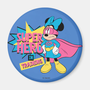 Minnie Mouse Super Hero in Training Magnet