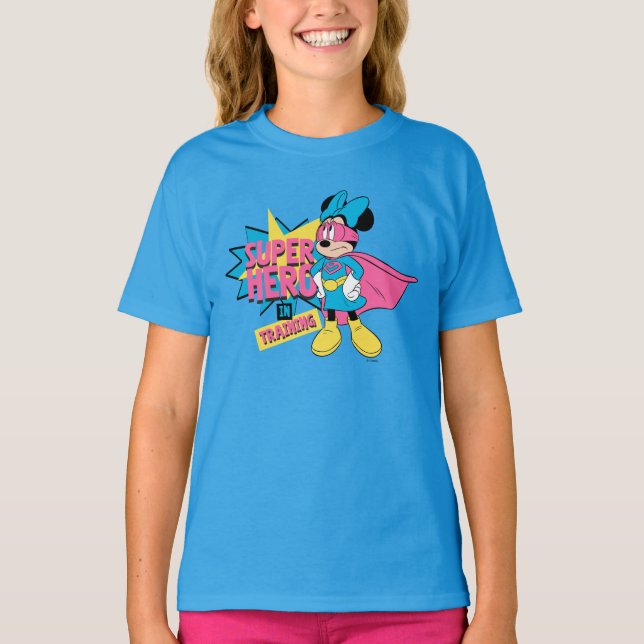 Minnie Mouse | Super Hero in Training T-Shirt (Front)