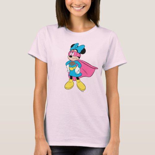 Minnie Mouse  Super Hero in Training T_Shirt