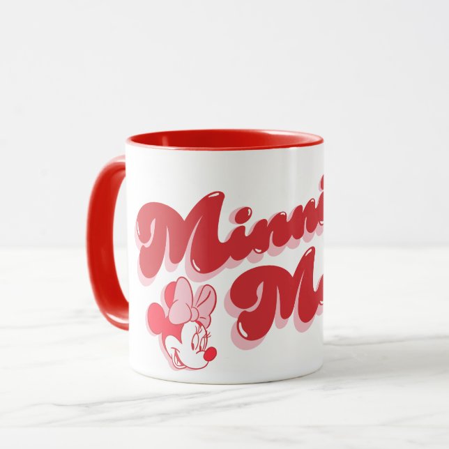 Minnie Mouse Sweet Cherry Script Mug (Front Left)
