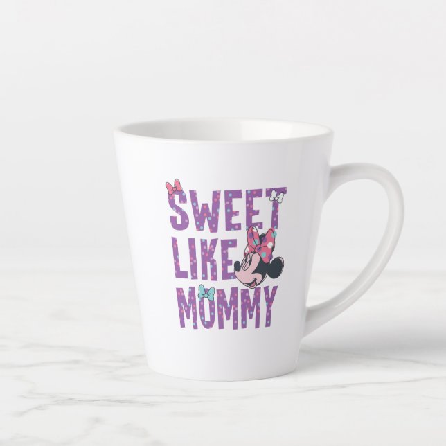 Minnie Mouse | Sweet Like Mommy Latte Mug (Right)
