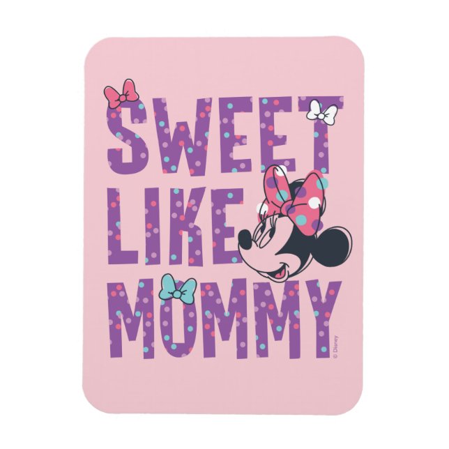 Minnie Mouse | Sweet Like Mommy Magnet (Vertical)