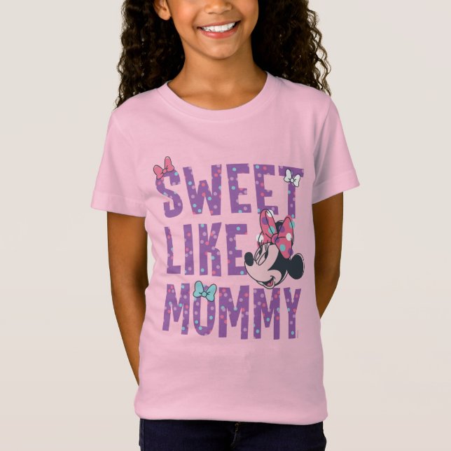 Minnie Mouse | Sweet Like Mommy T-Shirt (Front)