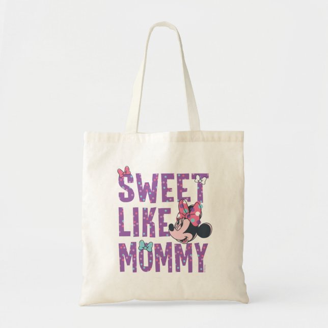Minnie Mouse | Sweet Like Mommy Tote Bag (Front)