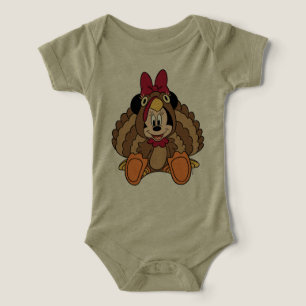 Minnie Mouse Thanksgiving Turkey Infant T-shirt