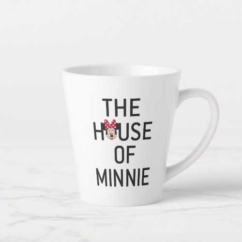 Minnie Mouse  The House of Minnie Latte Mug