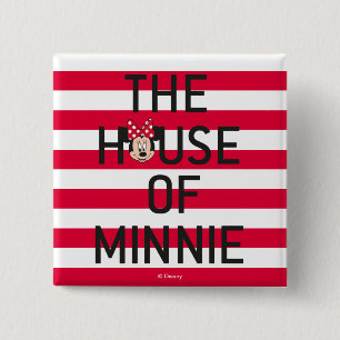 Minnie Mouse The House of Minnie Pinback Button