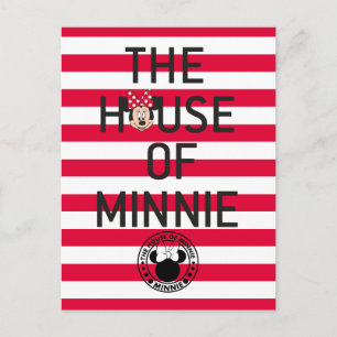 Minnie Mouse The House of Minnie Postcard