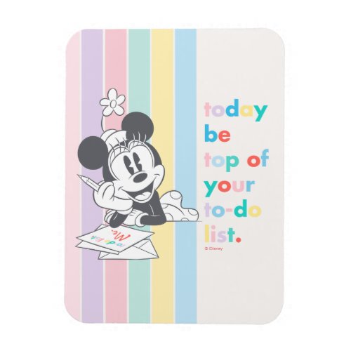 Minnie Mouse  Today Be Top of Your To_Do List Magnet