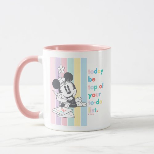 Minnie Mouse  Today Be Top of Your To_Do List Mug