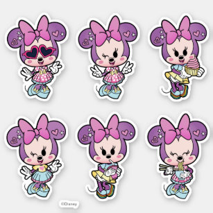 Minnie Mouse Too Cute For School Trend Sticker