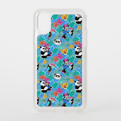 Minnie Mouse  Tropical Summer Pattern Speck iPhone XS Case