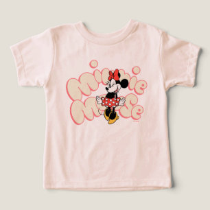 Minnie Mouse Twirl in Polka Dot Style Toddler T-shirt