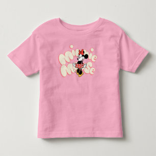Minnie Mouse Twirl in Polka Dot Style Toddler T-shirt