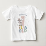 Minnie Mouse Watercolor 1st Birthday Baby T-Shirt<br><div class="desc">Celebrate your little one’s first birthday with this adorable Minnie Mouse watercolor 1st birthday baby t-shirt. Featuring Minnie Mouse in a soft, colorful watercolor design, this shirt is perfect for a Minnie Mouse-themed birthday party. Customizable with your child’s name and age, it’s a charming and personalized outfit that adds a...</div>