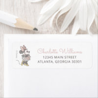Minnie Mouse Watercolor Birthday