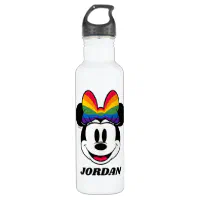 Minnie & Rainbows Water Bottle, Hobby Lobby