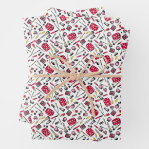 Minnie Mouse   #what'sinmypurse Pattern 2 Wrapping Paper Sheets