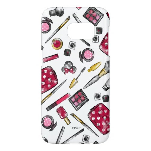 Minnie Mouse  whatsinmypurse Pattern Samsung Galaxy S7 Case