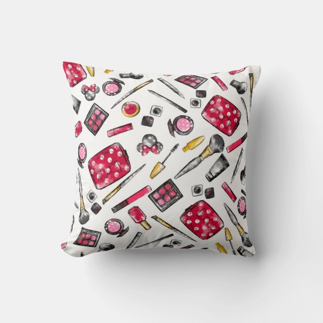 Minnie Mouse | #what'sinmypurse Pattern Throw Pillow (Front)