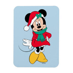 Minnie Mouse   Winter Outfit Magnet