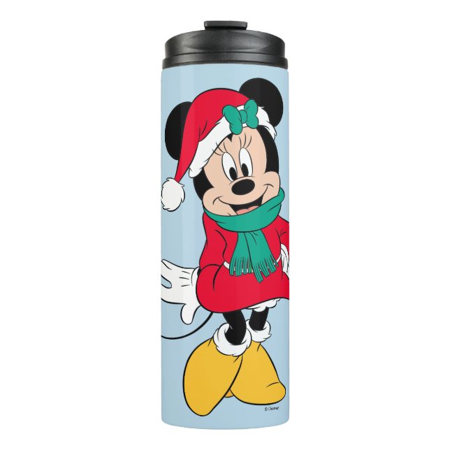 Minnie Mouse | Winter Outfit Thermal Tumbler (Front)