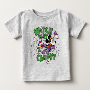 Minnie Mouse - Witch Way to the Candy Baby T-Shirt