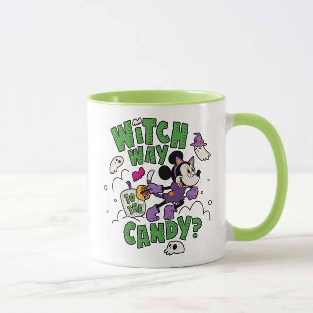 Minnie Mouse - Witch Way to the Candy Mug (Right)