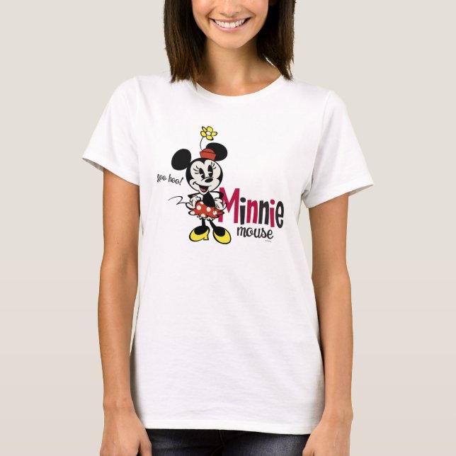 Minnie Mouse - Yoo Hoo! T-Shirt (Front)