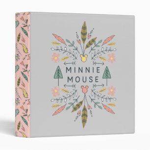 Minnie Mouse Young Wanderers Club 3 Ring Binder