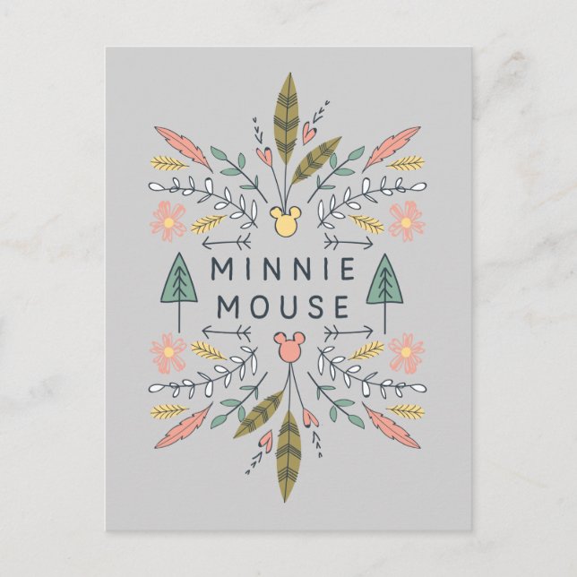 Minnie Mouse | Young Wanderers Club Postcard (Front)