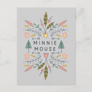 Minnie Mouse Young Wanderers Club Postcard