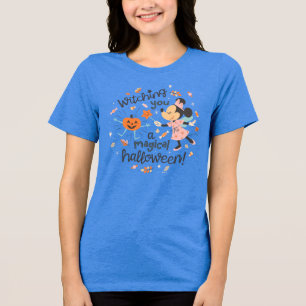 Minnie Mouse's Magical Halloween Greeting Tri-Blend Shirt