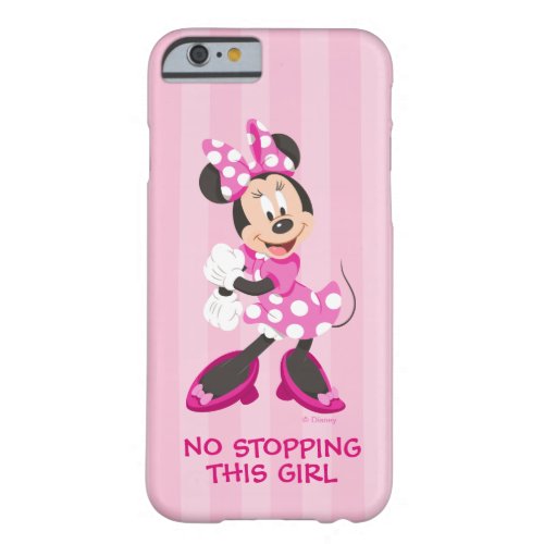 Minnie  No Stopping this Girl Barely There iPhone 6 Case